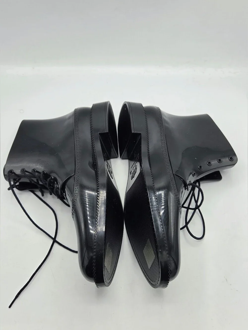 Melissa black rubber